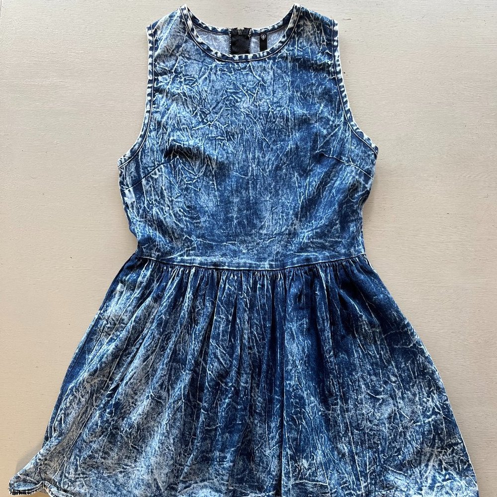 Love Culture Jean Skater Dress